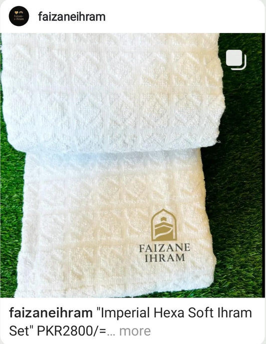 Imperial Hexa Soft Ihram Set