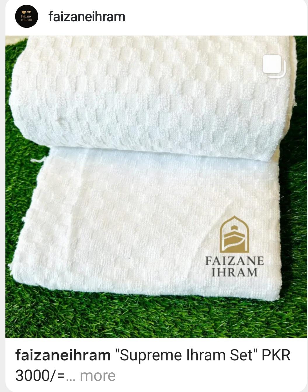 Supreme Ihram Set