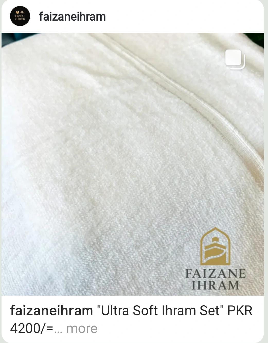 Ultra soft Ihram Set