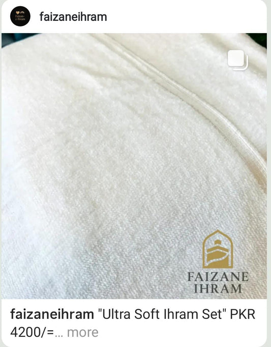 Ultra soft Ihram Set