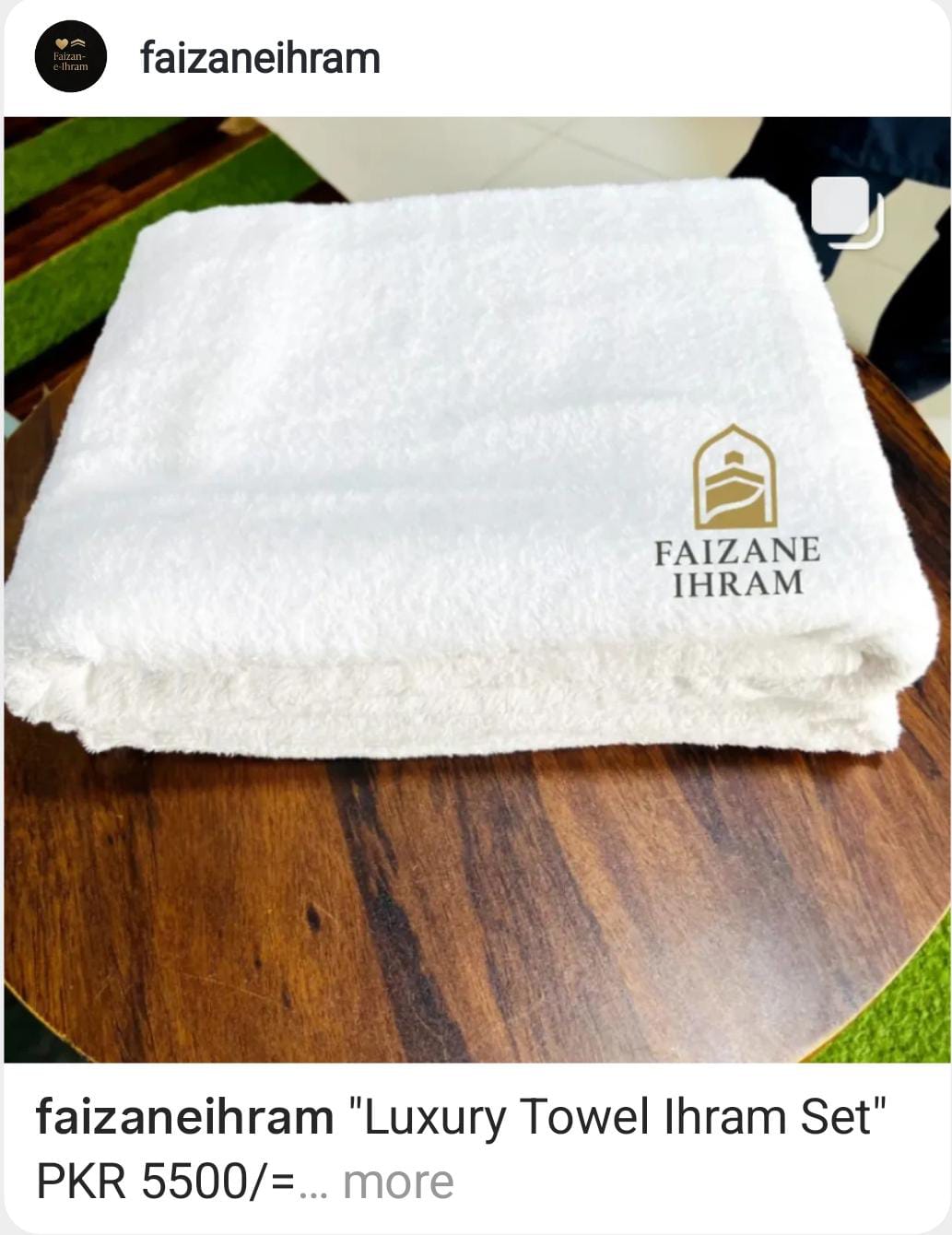 Luxury Towel Ihram Set